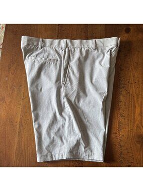 Walter Hagen Majors 11 Men's Golf Shorts Mid Grey Sz 36